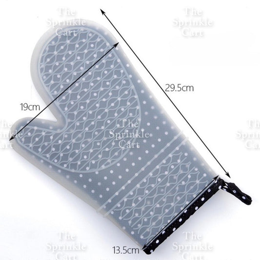 1pc High Quality Oven Mitt Thick Anti Scalding Glove for Baking and Kitchen Use TSC