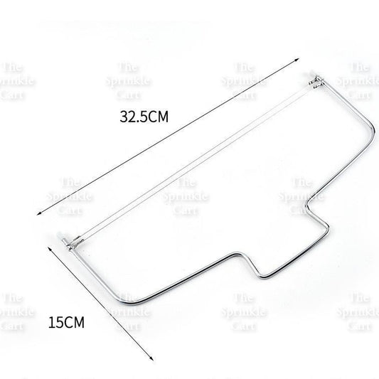 Cake Slicer Leveler Adjustable Wire Slicer Stainless Steel Dough Cutter