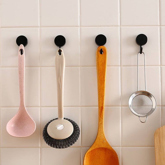 Self-adhesive Sticky Wall Hooks Nordic Style Key Kitchen Bathroom Hanger Organizer TSC