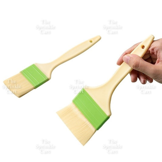 High Quality Wool Pastry Brush Food Grade BBQ Basting Brush Kitchen Tool TSC