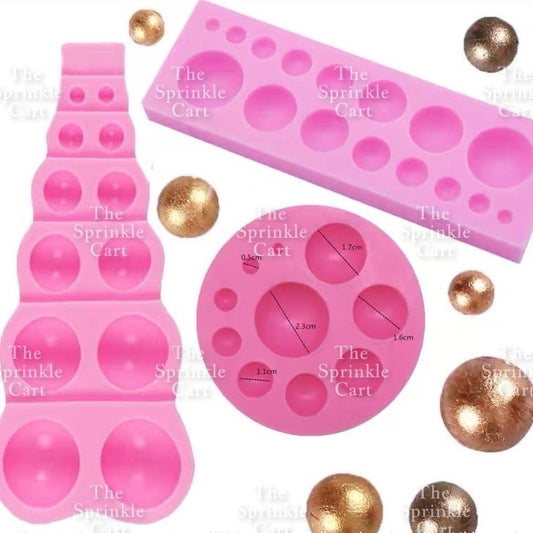 Silicone Fondant Mould and DIY Craft Round Pearl Knot Design TSC