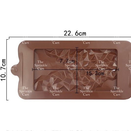 Bar Silicone Molder for Baking Chocolate Jelly and DIY Resin Clay Craft TSC