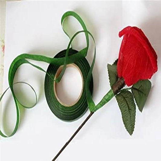 Waterproof Elastic Paper Floral Tape For DIY Flower Stem Leaves Arts and Decoration TSC