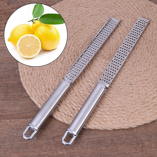 Stainless Steel Zester Grater for Chocolate Fruit Cheese Ginger Lemon Kitchen Tool TSC