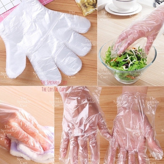 Multipurpose Universal Size Disposable Plastic Gloves TSC
