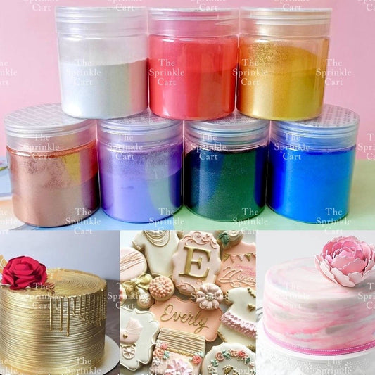 Glitter Dust Luster Powder for Pastry Cake Decoration TSC
