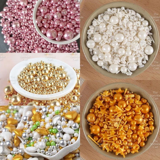 Edible Dragees Sprinkles for Cake Decoration Candy Cake Toppings TSC