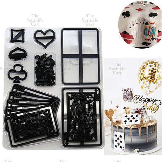 Plastic Cookie Cutter DIY Fondant Cake Decorating Molder Pastry Design TSC