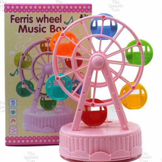 Carousel Cake Decoration Music Box TSC