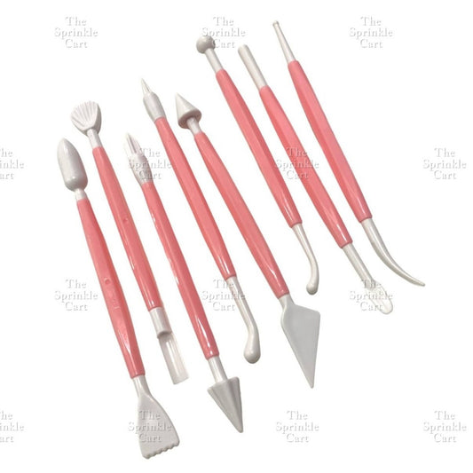 8pcs Cake Sculpting Fondant Tools Carving Kraft Sugarcraft