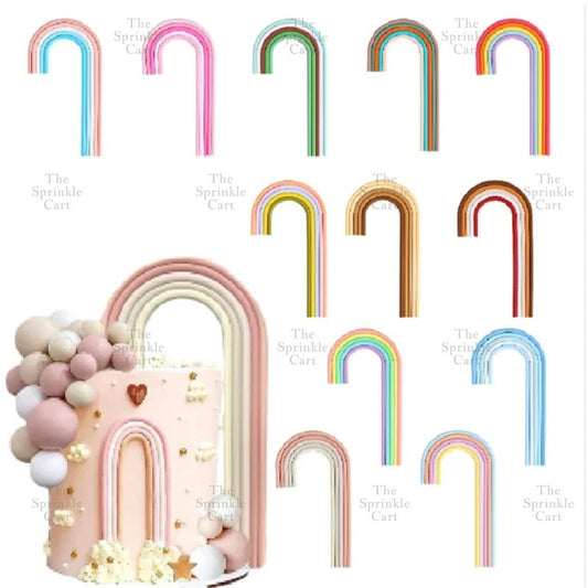 Boho Inspired Large Cross-border Rainbow Topper Decoration TSC