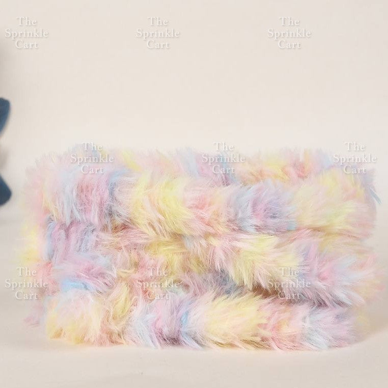 15mm Coral Velvet Twist Stick Plush Strip for DIY TSC