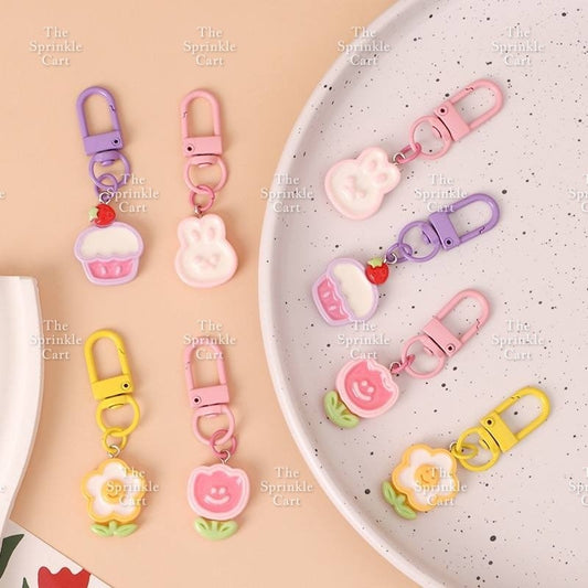 Cartoon Character Keychain Cute Bag Accessories TSC