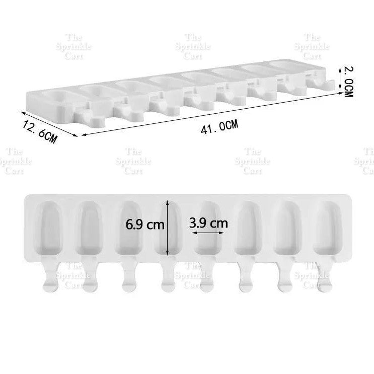 Popsicle Cakesicle Cakepop Ice Cream Silicone Molder and Packaging Supplies Stick OPP TSC