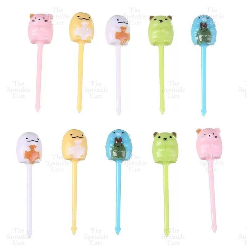 Disposable Bento Picks Utensil with Design TSC
