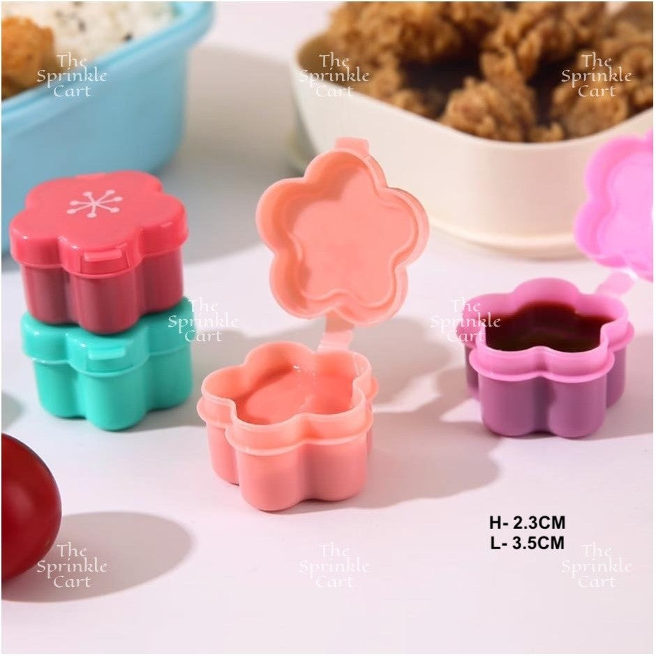 Refillable Mini Bento Sauce Container and DIY Character Puncher TSC