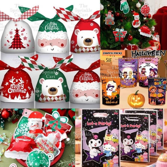 Christmas Halloween Birthday Sanlio Loot bag Packaging TSC