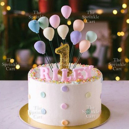 Polymer Balloon Topper for DIY Decoration