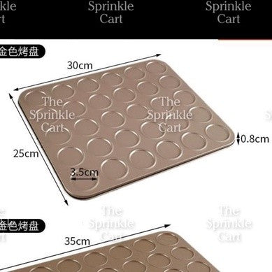 Carbon Steel and Silicone Macaron Baking Sheet Cooling Rack Non-stick and Durable Tool TSC