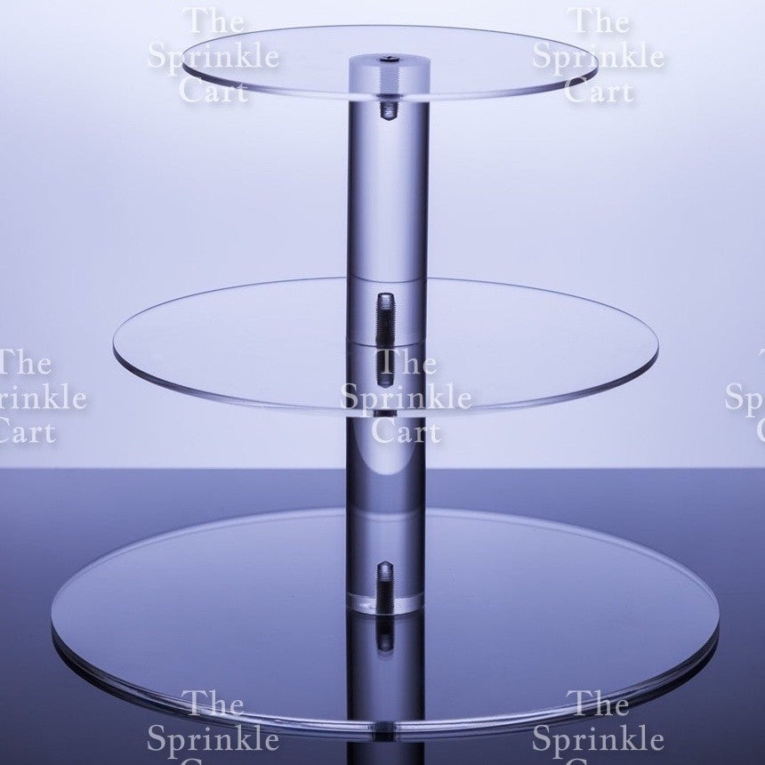 3/4/5 Tier Acrylic Cupcake Stand Display Dessert Buffet Serveware TSC