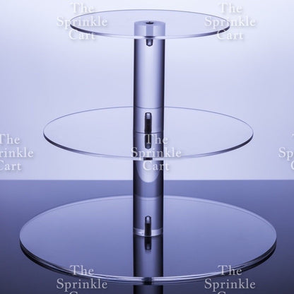3/4/5 Tier Acrylic Cupcake Stand Display Dessert Buffet Serveware TSC