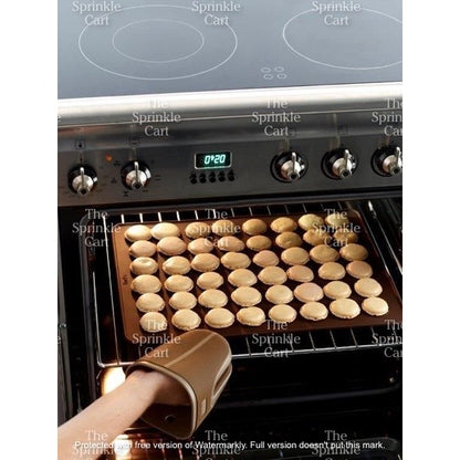 Carbon Steel and Silicone Macaron Baking Sheet Cooling Rack Non-stick and Durable Tool TSC