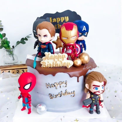 Avengers Figure Cake Topper and Toy TSC
