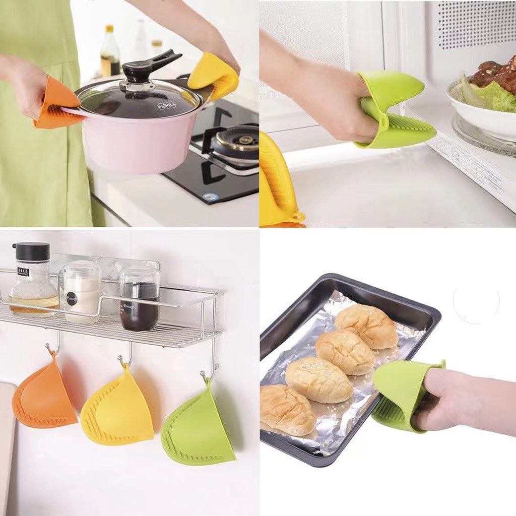 Silicone Grip Pot Holder Anti-scalding Mitt Kitchen Essential TSC