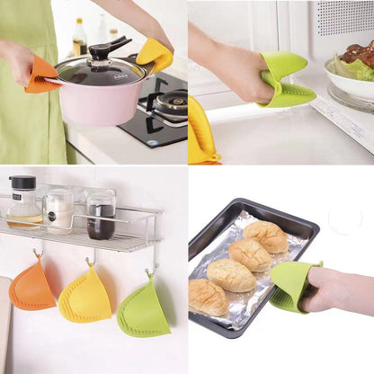 Silicone Grip Pot Holder Anti-scalding Mitt Kitchen Essential TSC