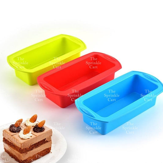 Non Stick High Quality Silicone Rectangular Loaf Molder Reusable Baking Tool TSC