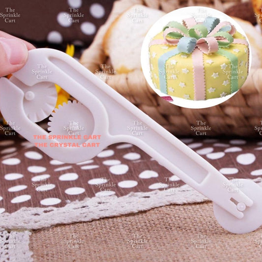 Fondant Cutter Embosser with Detachable Wheels for Cake Decoration TSC
