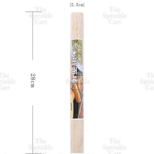 Wooden Rolling Pin Baking Fondant Wooden Stick Dough Wood Roller