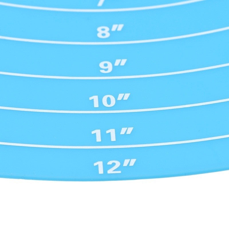MAT ONLY Non-slip Round Turntable Silicone Mat for Cake Decoration TSC