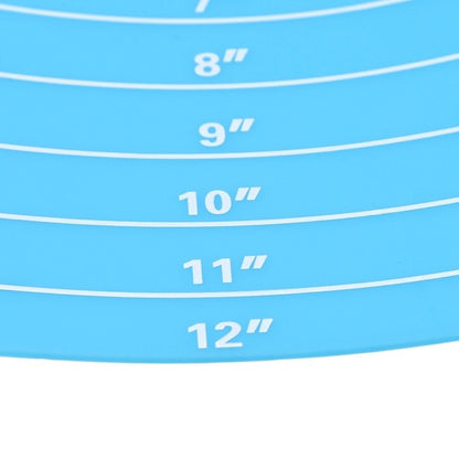 MAT ONLY Non-slip Round Turntable Silicone Mat for Cake Decoration TSC