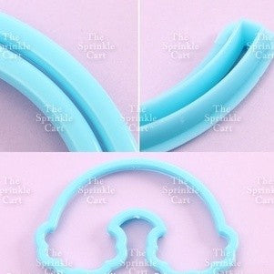 Rainbow Cutter for Cookie Dough Fondant Cake Decoration and DIY Craft TSC
