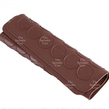 48-holes Macaron Silicone Baking Mat Oven-safe Non-Stick and Reusable TSC
