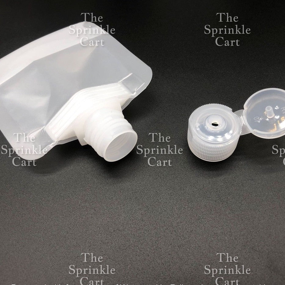 30/50/100ml Squeeze Plastic Pouch for Travel Use Easy Packing of Toiletry Fluid Items and Fluid Makeup TSC