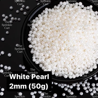 Edible Sprinkles Dragees Pearl Cake Decoration Sprinkle 50grams Confetti