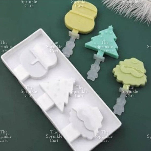 Popsicle Cakesicle Cakepop Ice Cream Silicone Molder and Packaging Supplies Stick OPP TSC