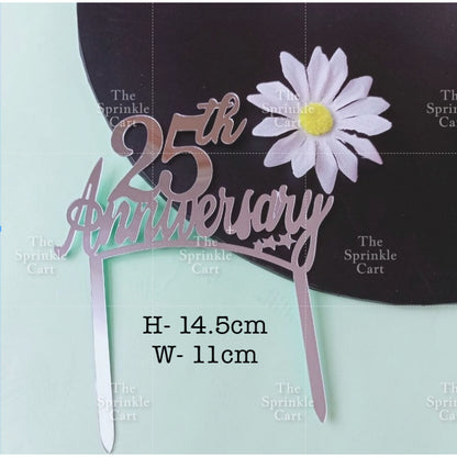 Acrylic Cake Topper Cross Sweet 16 Happy 18th Happy Wedding Happy Anniversary Mr Mrs Topper for Cake