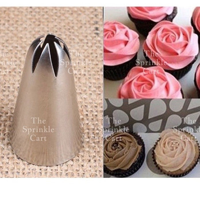 Rose Buttercream Nozzle Icing Piping Tip for Cake Pastry Decoration TSC