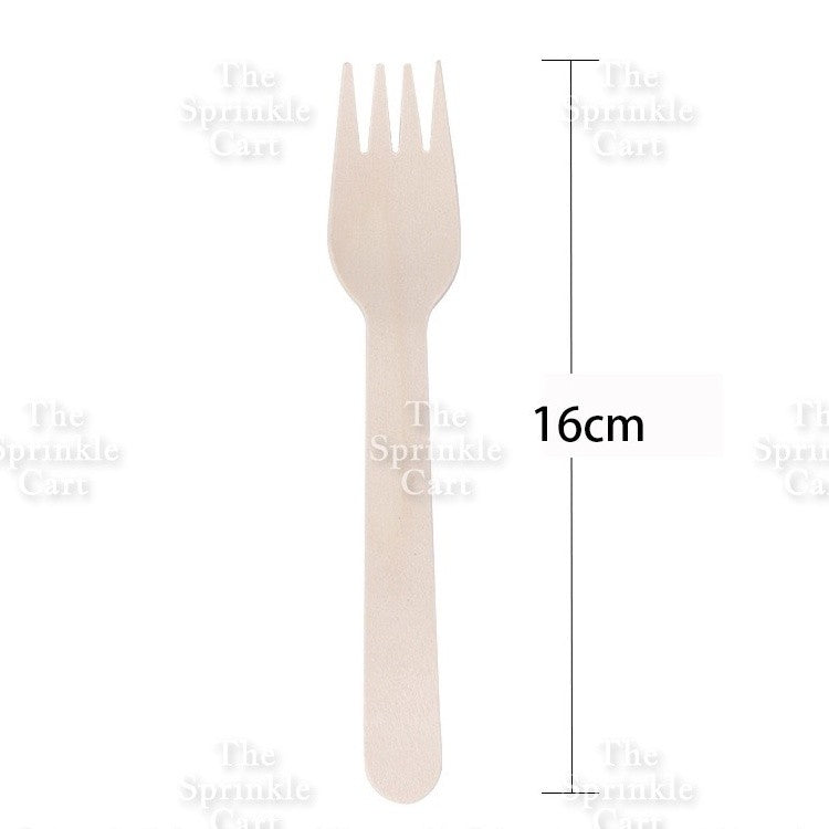 Wooden and Plastic Disposable Food Utensil Spoon Fork Knife Picks Barbeque Stick for Party Use TSC