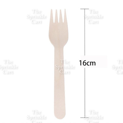 Wooden and Plastic Disposable Food Utensil Spoon Fork Knife Picks Barbeque Stick for Party Use TSC