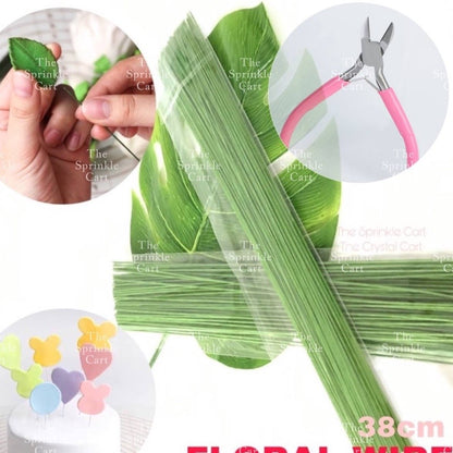 Thin Thick Floral Wire and Cutter Pliers TSC
