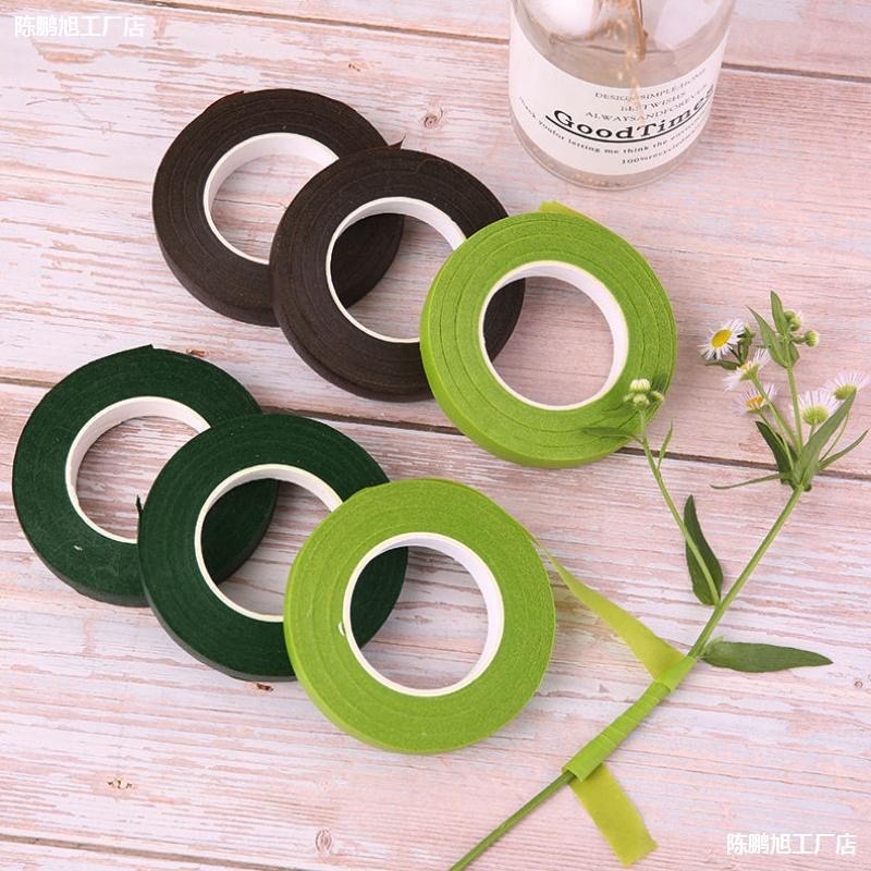 Waterproof Elastic Paper Floral Tape For DIY Flower Stem Leaves Arts and Decoration TSC