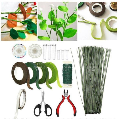 Thin Thick Floral Wire and Cutter Pliers TSC