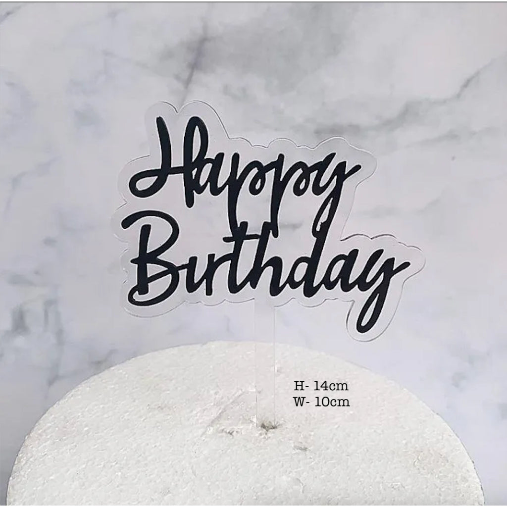Acrylic Cake Topper Cross Sweet 16 Happy 18th Happy Wedding Happy Anniversary Mr Mrs Topper for Cake