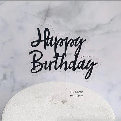 Acrylic Cake Topper Cross Sweet 16 Happy 18th Happy Wedding Happy Anniversary Mr Mrs Topper for Cake