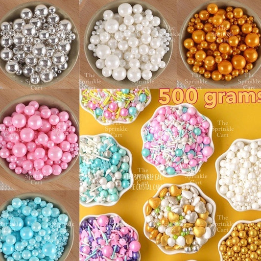 500grams Edible Dragees Sprinkles for Cake Decoration TSC