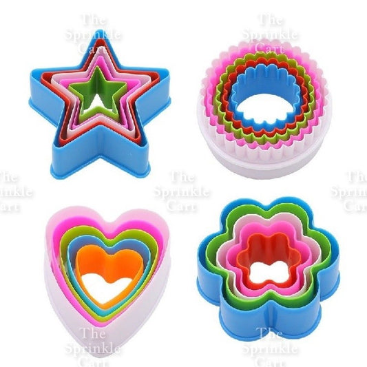 5pcs Cookie Mold Baking and Bread Cutter Tool TSC